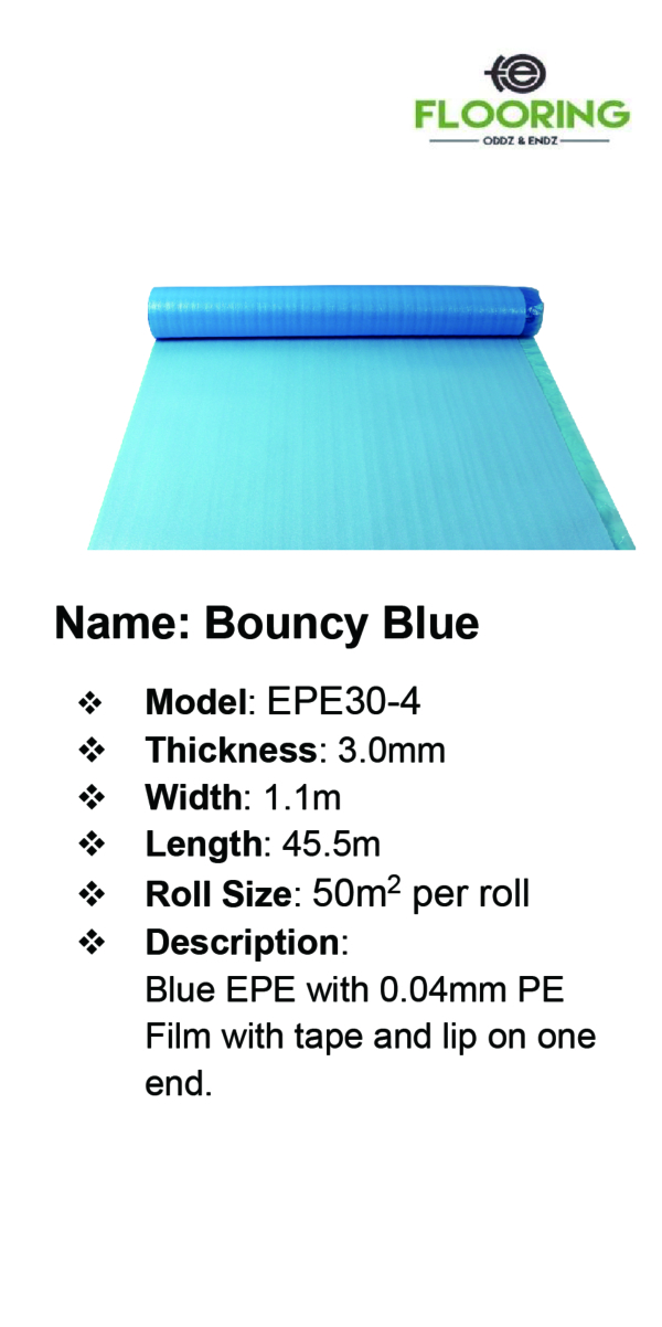 Bouncy Blue - Melbourne Only